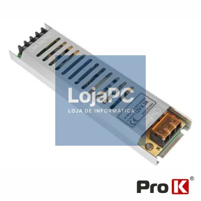 Fonte de Alimentação Industrial Slim 12V 100W 8.3A PROK