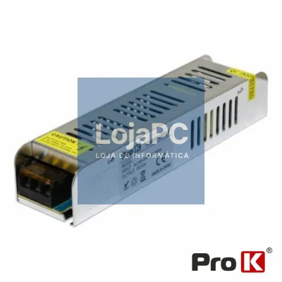 Fonte de Alimentação Industrial Slim 12V 150W 12.5A PROK
