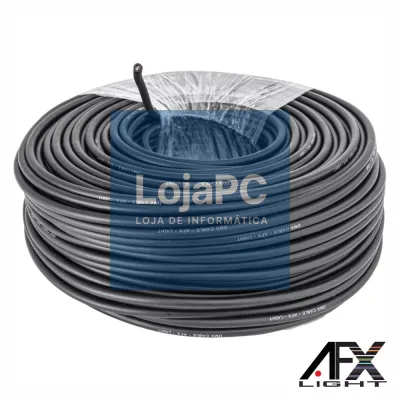 Cabo DMX Duplo Isolamento 100m AFXLIGHT