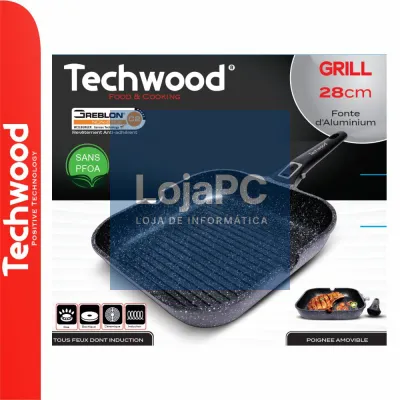 Grelhador Antiaderente 28x28cm Ménage TECHWOOD