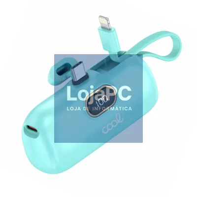 External Battery Power Bank 5000 mAh COOL Capsule Sky Blue