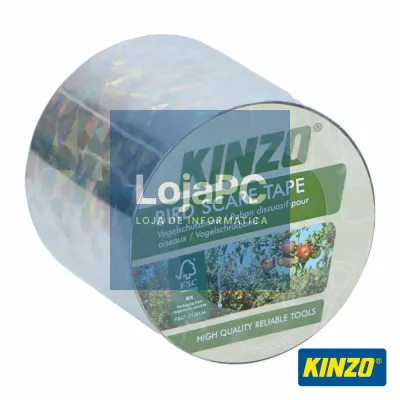 Fita Refletora Holográfica Repelente de Aves 45m KINZO