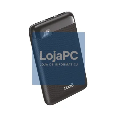 External Battery Power Bank 5000 mAh Display COOL 10W Black