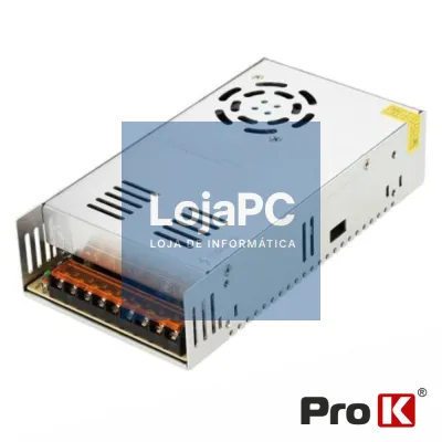 Fonte de Alimentação Industrial 12V 200W 16.5A PROK