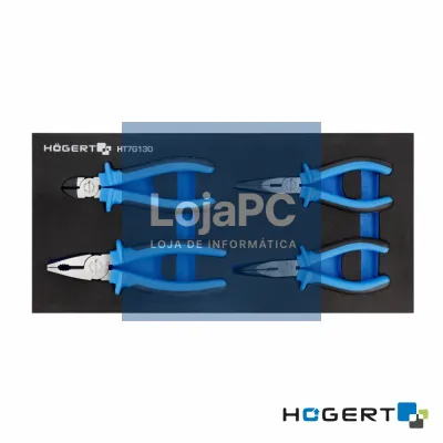 Conjunto de 6 Alicates em Inserção de Espuma HOGERT