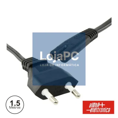 CABO ALIMENTAÇÃO AC PLANO / TIPO 8 IEC C7 1.5M
