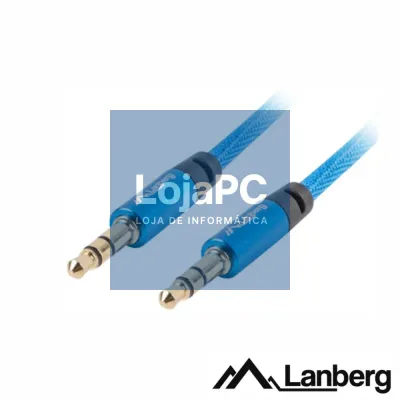 Cabo Jack 3.5mm Macho / Jack 3.5mm Macho 1m LANBERG