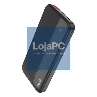 External Battery Universal Power Bank 10,000 mAh 20w COOL Black