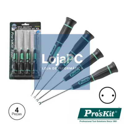 CONJUNTO DE 4 CHAVES DE SEGURANÇA PROSKIT