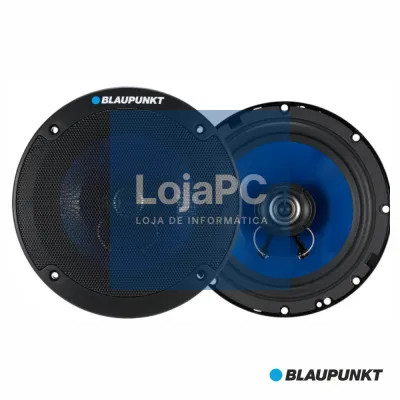 Conjunto 2 Colunas Auto 2 Vias 250W 6.6" BLAUPUNKT