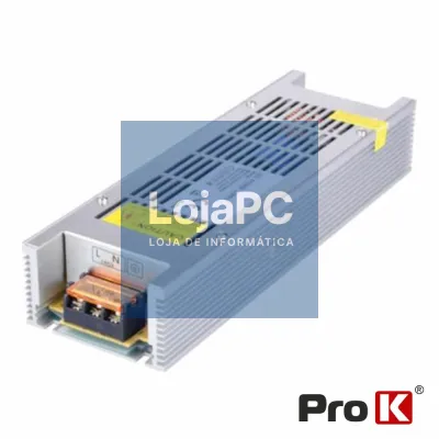 Fonte de Alimentação Industrial Slim 12V 240W 20A PROK