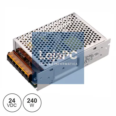 Fonte de Alimentação Industrial 24V 240W 10A
