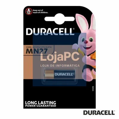 Pilha Alcalina MN27 12V Blister DURACELL