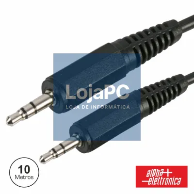 CABO JACK 3.5MM MACHO / JACK 3.5MM MACHO 10M ST