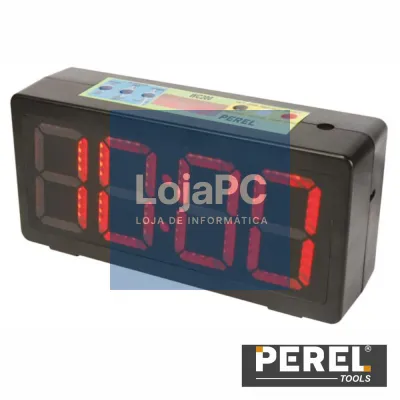 RELÓGIO C/ CRONÓMETRO VISOR LED PEREL