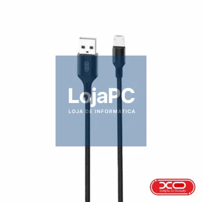 Cabo USB-A 2.0 Macho / Micro USB Macho 2.1A 2m Preto XO