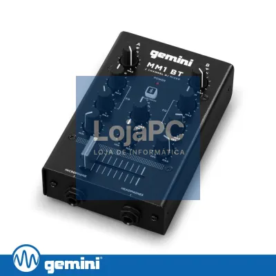 Mesa De Mistura 2 Canais Rec Bluetooth GEMINI