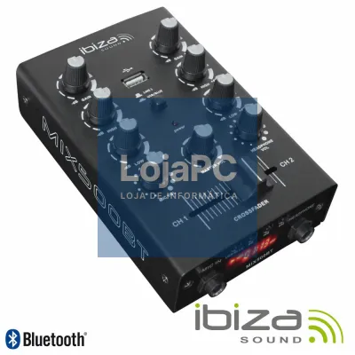 MESA DE MISTURA 2 CANAIS REC BLUETOOTH IBIZA