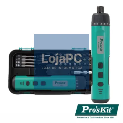 Aparafusadora Elétrica S/ Fios 3.6V 320RPM 5.5Nm PROSKIT