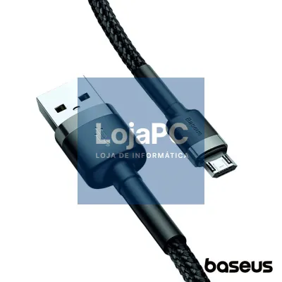 Cabo USB-A Macho P/ MicroUSB Macho 3m Cafule BASEUS