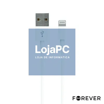 CABO USB-A 2.0 MACHO / LIGHTNING MACHO 3M FOREVER