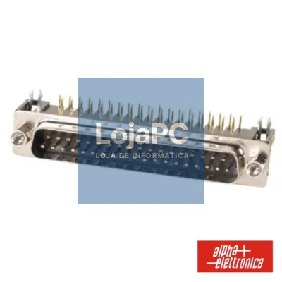 FICHA D-SUB 37P MACHO P/SOLDAR