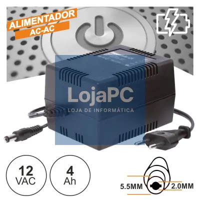 ALIMENTADOR AC-AC 12V 4A