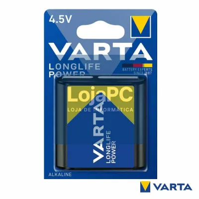 Pilha Alcalina 4.5V/3LR12 Longlife Power VARTA