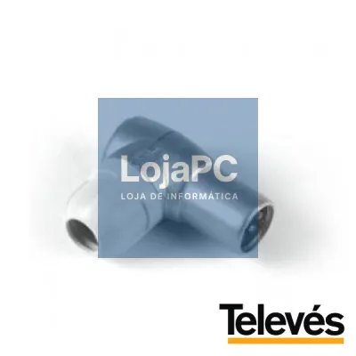 FICHA COAXIAL MACHO 9.5MM ANGULAR TELEVÉS