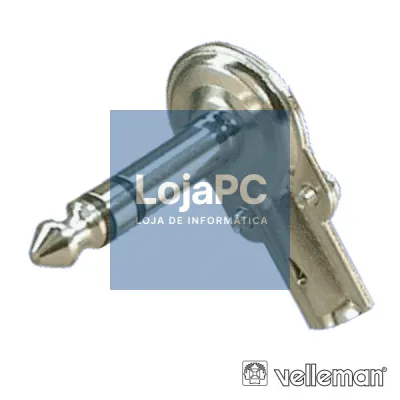 FICHA JACK 6.35MM MACHO ST 90º VELLEMAN