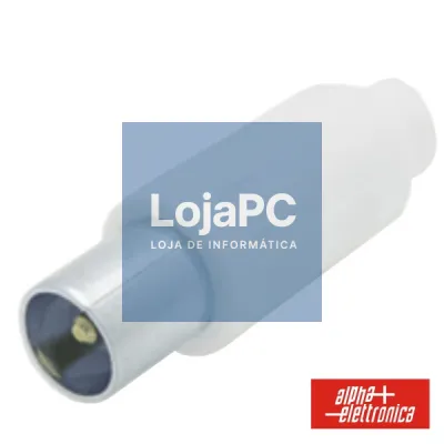 FICHA COAXIAL MACHO TV Ø9.5MM PLÁSTICO
