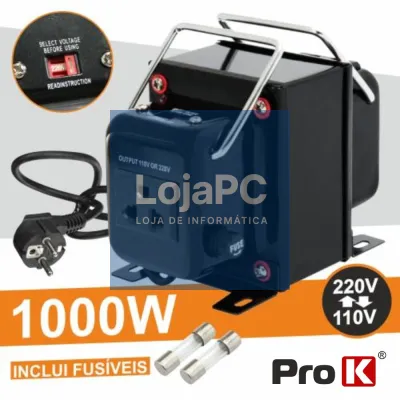 ALIMENTADOR 110V-220V / 220V-110V 1000W PROK