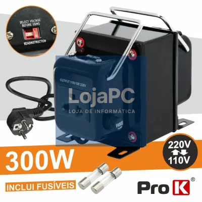 ALIMENTADOR 110V-220V / 220V-110V 300W PROK