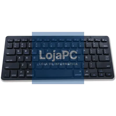 Keyboard PC Spanish Bluetooth Slim COOL Black