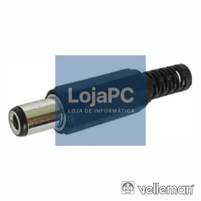FICHA ALIMENTAÇÃO DC FÊMEA Ø3.1x6.3MM C/ 10MM P/ SOLDAR