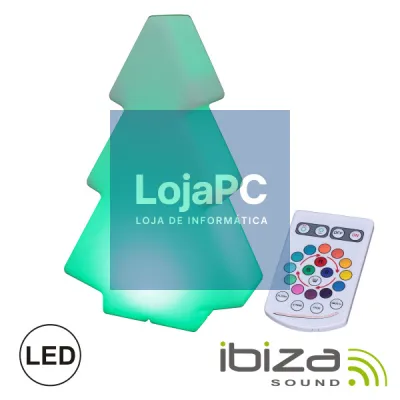 ÁRVORE DE NATAL ILUMINADA C/ LED RGB COMANDO IP65 IBIZA