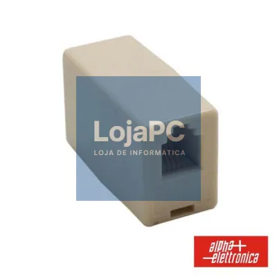 ADAPTADOR DE TELEFONE 4P4C 1FÊMEA / 1FÊMEA