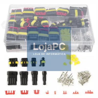 Conjunto de 352 Fichas Superseal 1/2/3/4P C/ Terminais IP67