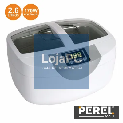 EQUIPAMENTO DE LIMPEZA ULTRASÓNICO 2.6L VELLEMAN