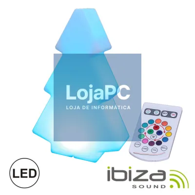 ÁRVORE DE NATAL ILUMINADA C/ LED RGB COMANDO IP65 IBIZA
