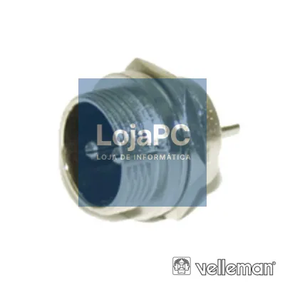 CONECTOR MACHO 2P P/ CHASIS VELLEMAN