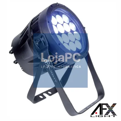 Projetor C/ 14 LEDS 15W RGBW DMX Zoom IP65 AFX