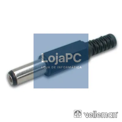 FICHA ALIMENTAÇÃO DC FÊMEA Ø2.5x5.5MM 14MM P/ SOLDAR