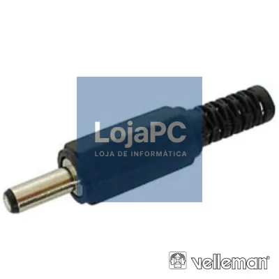 FICHA ALIMENTAÇÃO DC FÊMEA Ø1.3x3.4MM 9.5MM P/ SOLDAR