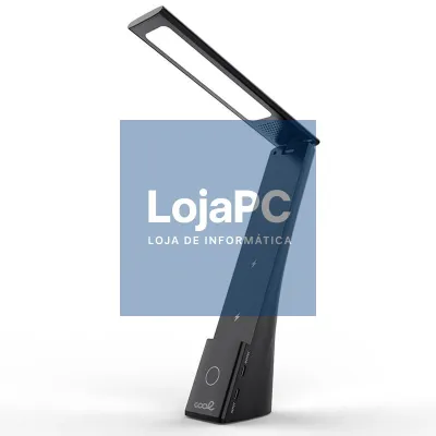 LED Lamp with Qi Base Wireless Charging COOL Compact Black