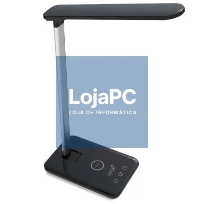 LED Lamp with Qi Wireless Charging Base COOL Fold Black