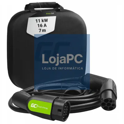 Cabo de Carregamento P/ Automóveis EV Tipo2/Tipo2 11kW 7m