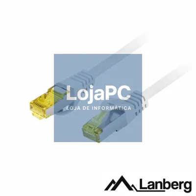 Cabo De Rede S/FTP CAT6A LSZH Cobre Puro 0.25m LANBERG