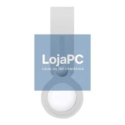 Loop Case COOL Compatible with AirTag Silicone White