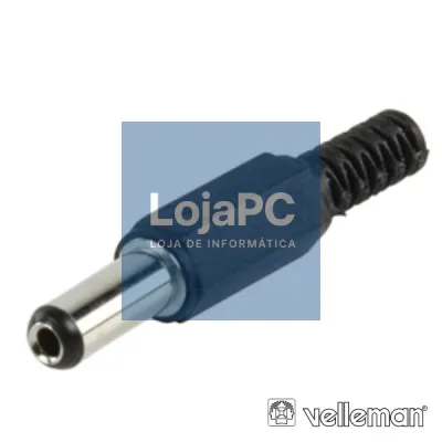 FICHA ALIMENTAÇÃO DC FÊMEA Ø2.1x5.5MM 14MM C/PROTEÇÃO